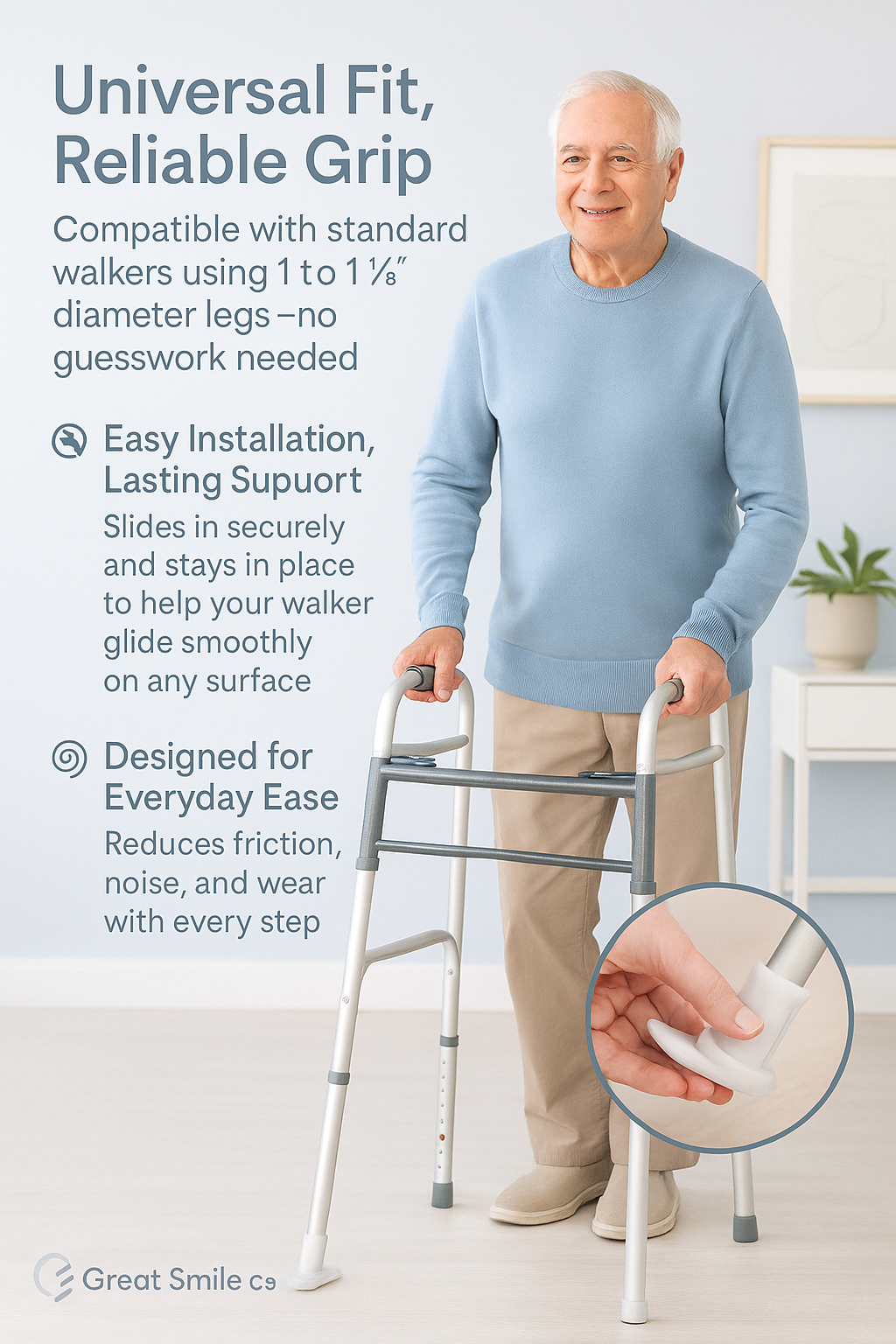 Great Health Walker Ski Glides