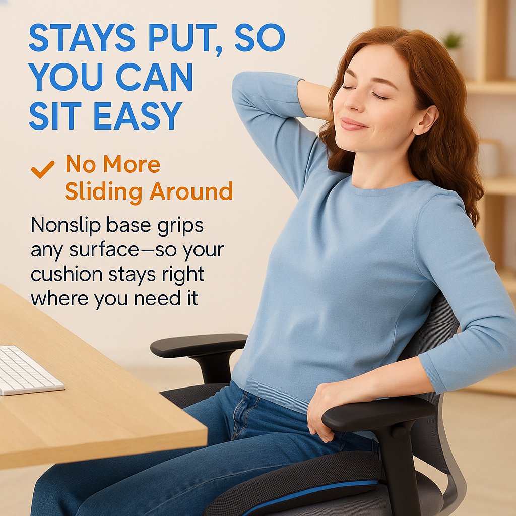 Great Health Honeycomb Gel Seat Cushions - Cars, Office & Wheelchairs