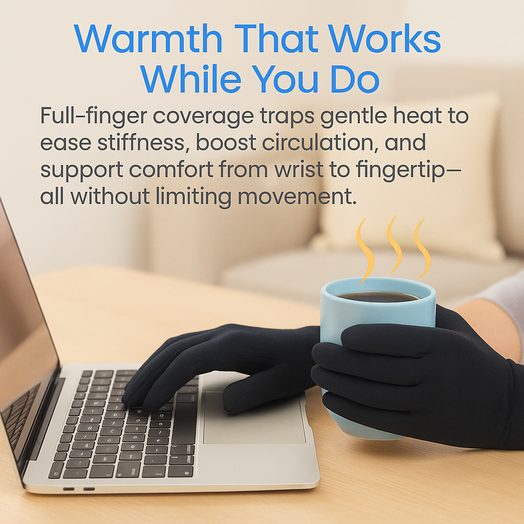 Great Health Copper Full Finger Arthritis Gloves