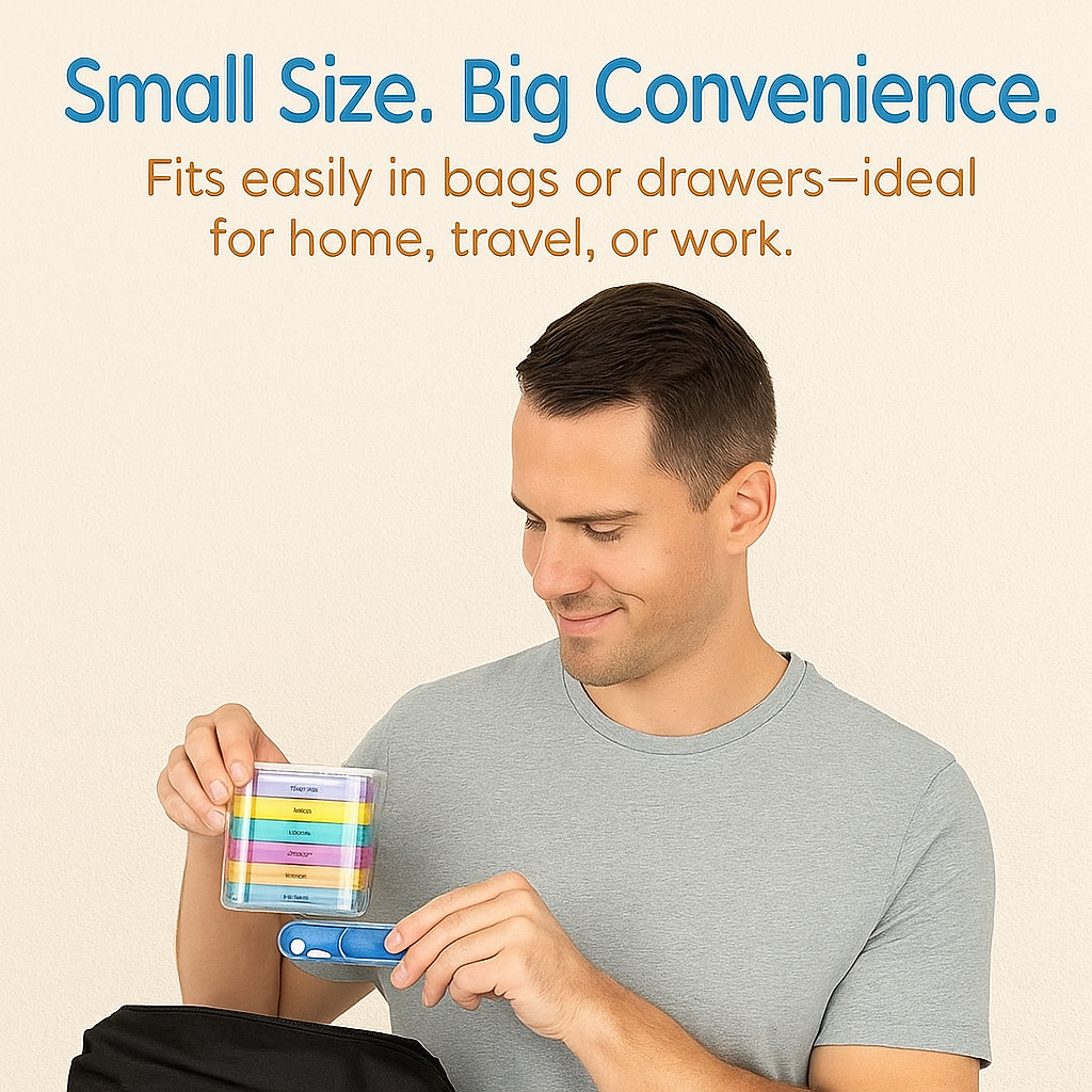 Great Health Stackable Pill Organizer