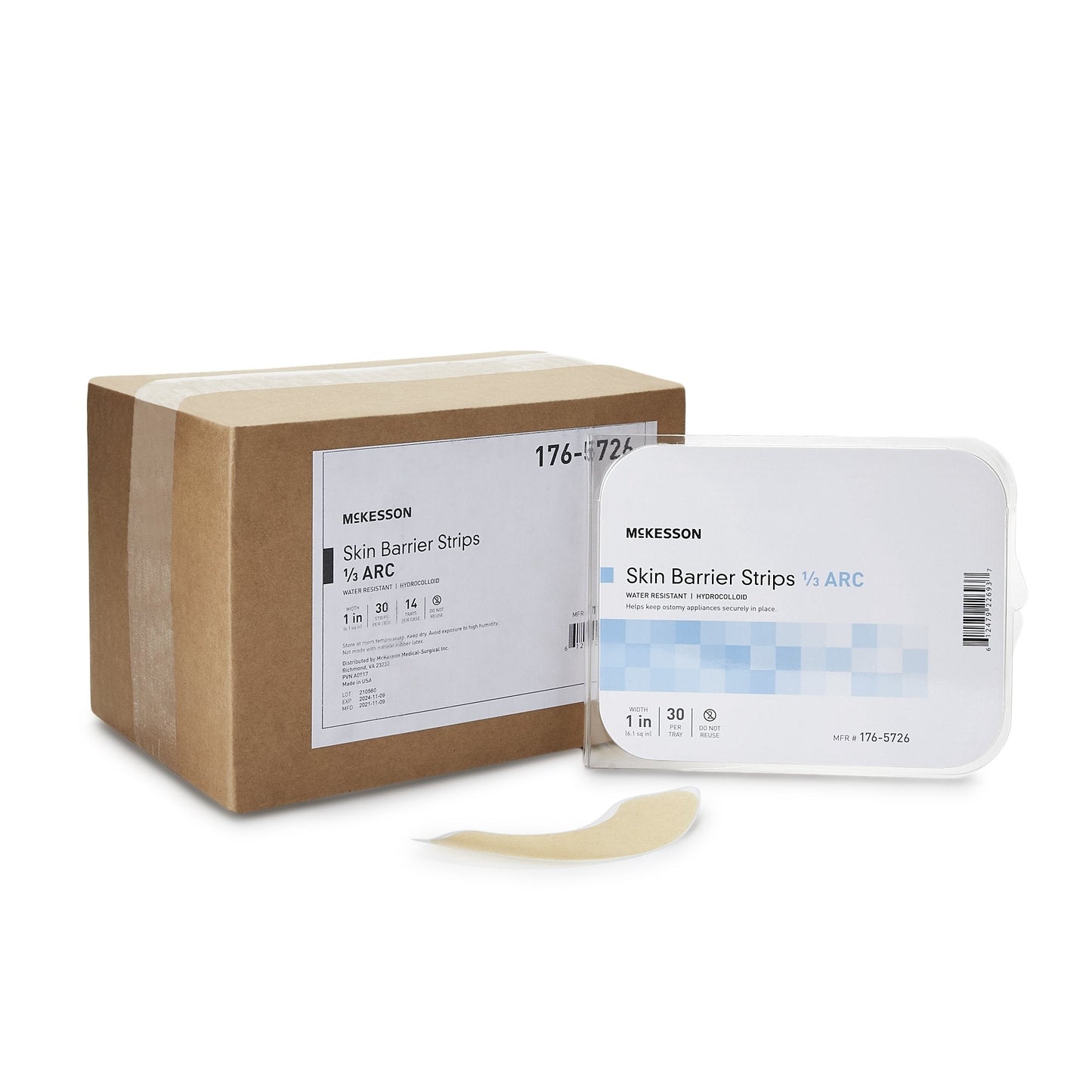 Skin Barrier Strip McKesson, Packaging Type - Tray