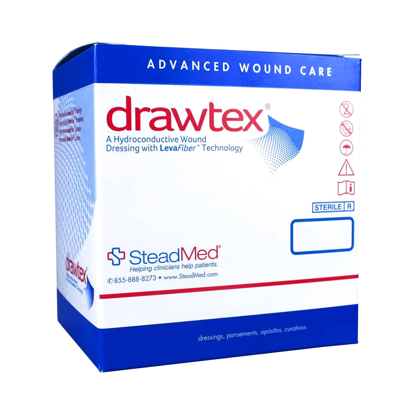 Hydroconductive Wound Dressing Drawtex 3 X 30 Inch Roll, Packaging Type- Each