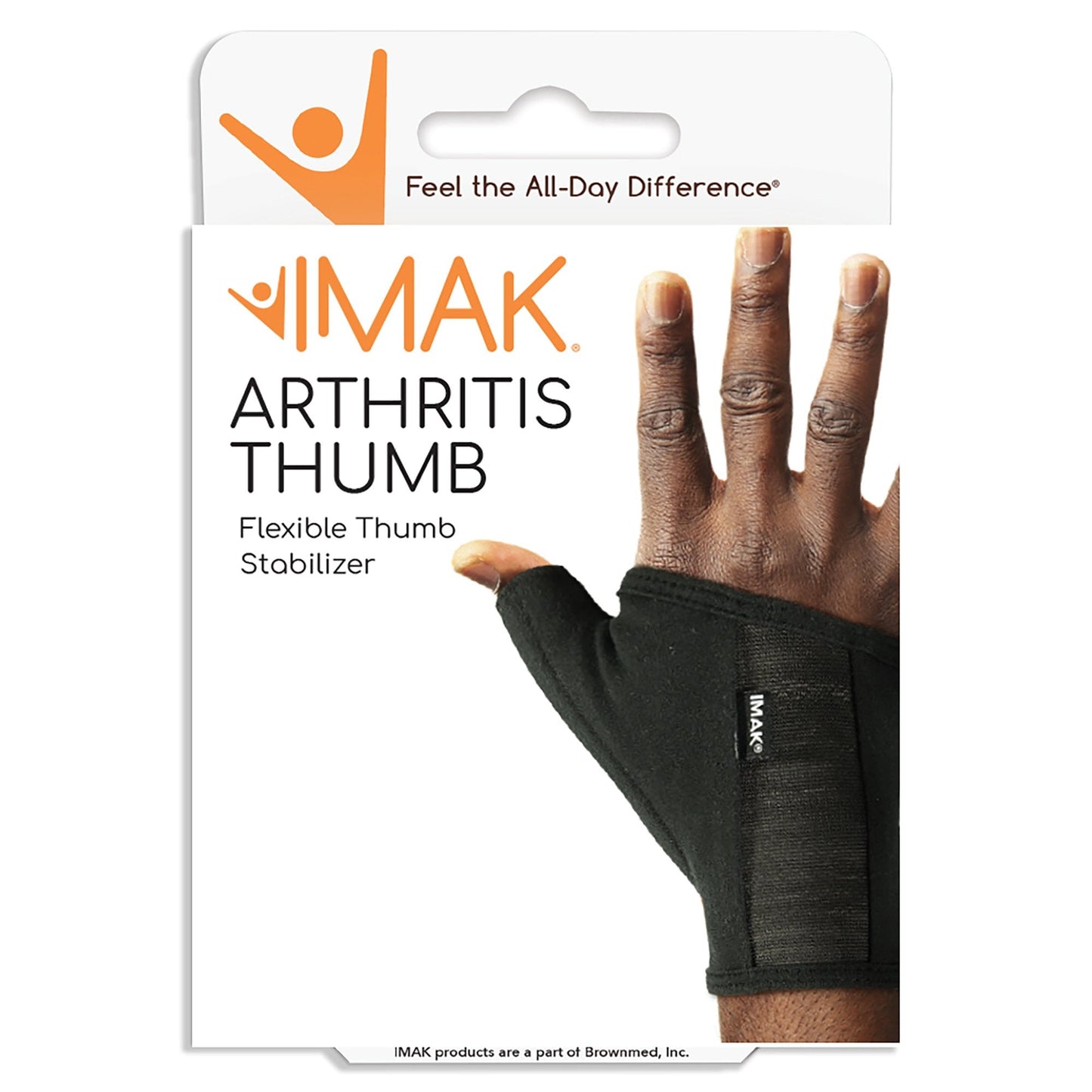 Arthritis Glove IMAK Compression Open Finger Small Hand Specific Pair Cotton, Packaging Type- Each