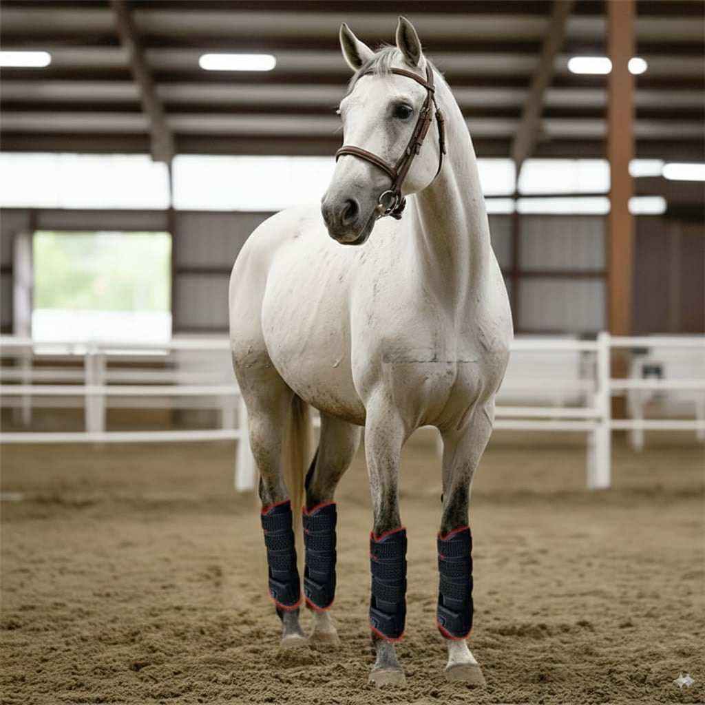 EquiRelief Red Light Therapy Wrap – Leg Recovery for Horses