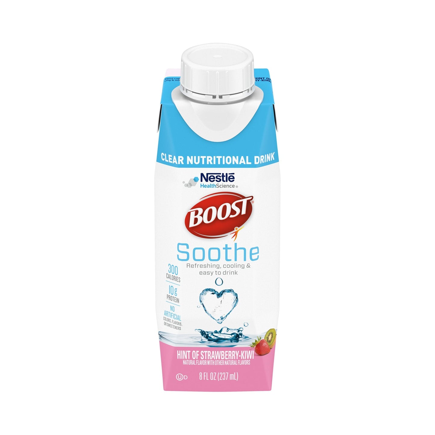Oral Supplement Boost Soothe Strawberry Kiwi Flavor Liquid 8 oz. Carton, Packaging Type- Each