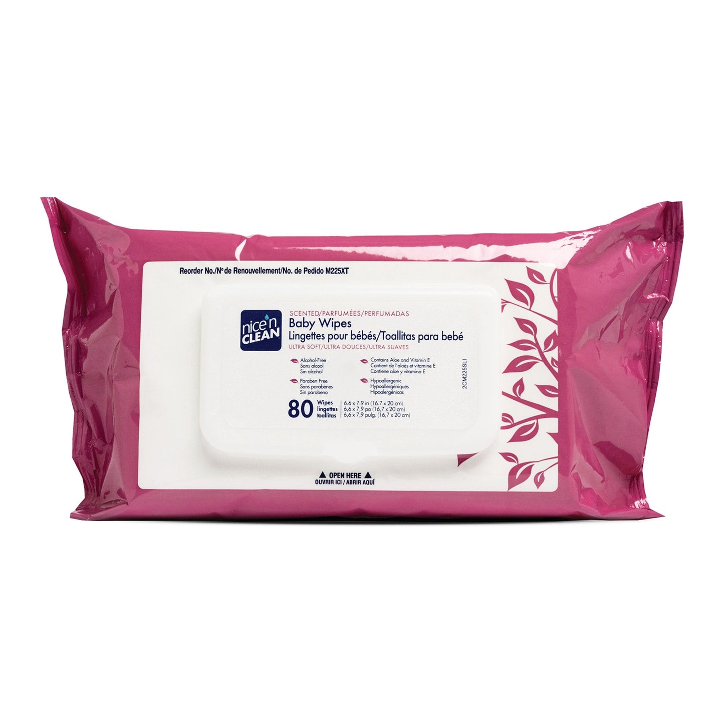 Baby Wipe Nice'n Clean Soft Pack Scented 80 Count, Packaging Type- Case