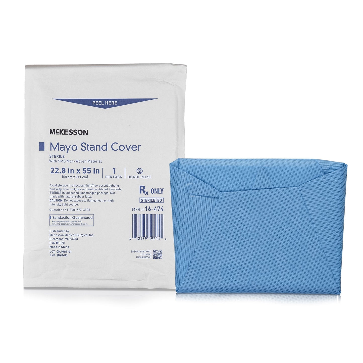 Mayo Stand Cover 22.8 X 55.5 Inch, Packaging Type- Each
