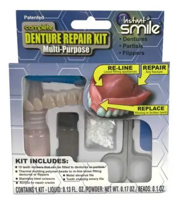Instant Smile Complete Denture Repair Kit - instant-smile-complete-denture-repair-kit
