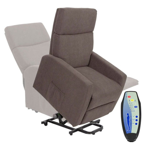 Large Massage Lift Chair - Brown - large-massage-lift-chair