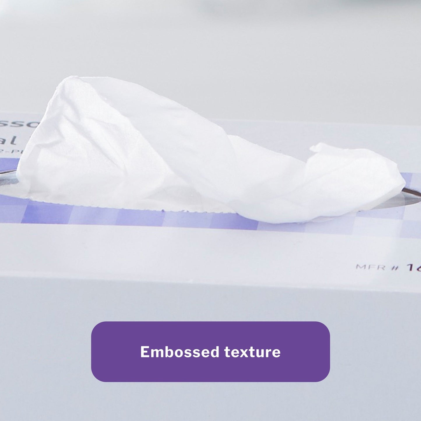 McKesson Facial Tissue White 5-7/10 X 7 Inch 40 Count, Packaging Type- Box