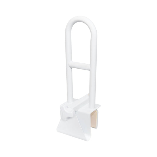 Bathtub Grab Bar McKesson White Steel, Packaging Type- Each