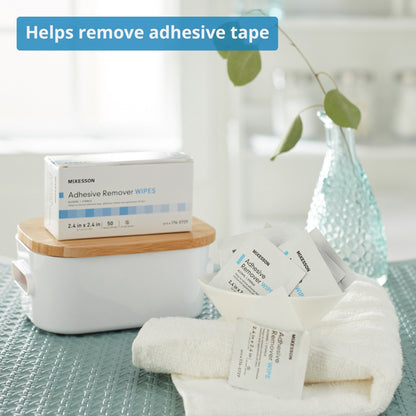 Adhesive Remover McKesson Wipe 50 per Box, Packaging Type- Box