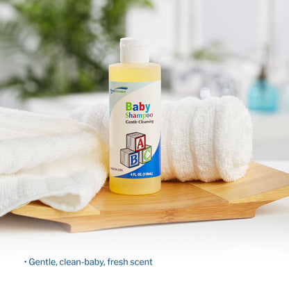 Baby Shampoo McKesson 4 oz. Flip Top Bottle Fresh Scent, Packaging Type- Each