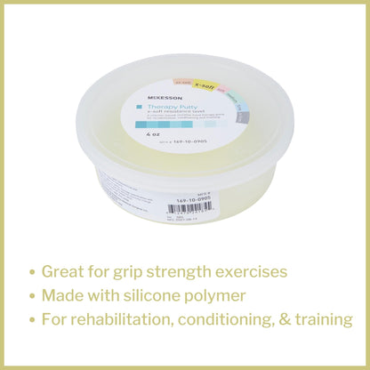 Therapy Putty McKesson X-Soft 4 oz., Packaging Type- Each