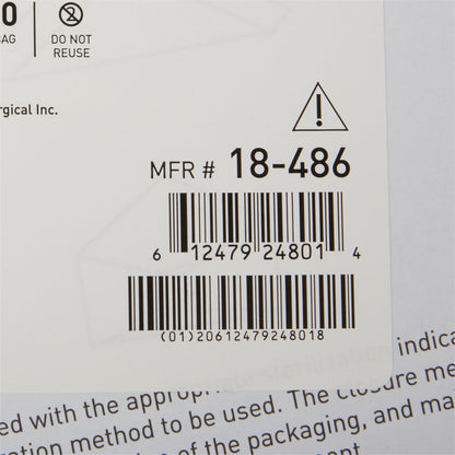 McKesson Sterilization Wrap Blue 15 X 15 Inch Single Layer Cellulose Steam / EO Gas, Packaging Type- Box