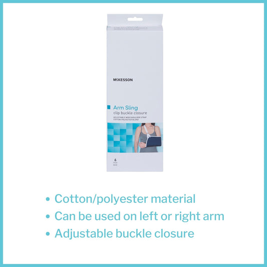 Arm Sling McKesson Buckle Closure / Adjustable Strap Large, Packaging Type- Box