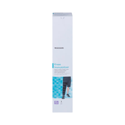 Knee Immobilizer McKesson X-Large Up to 36 Inch Thigh Circumference 20 Inch Length Left or Right Knee, Packaging Type- Each