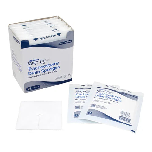 Non-Woven Drain/ IV Sponge 4 x4 6 Ply 25-2/Pk Sterile