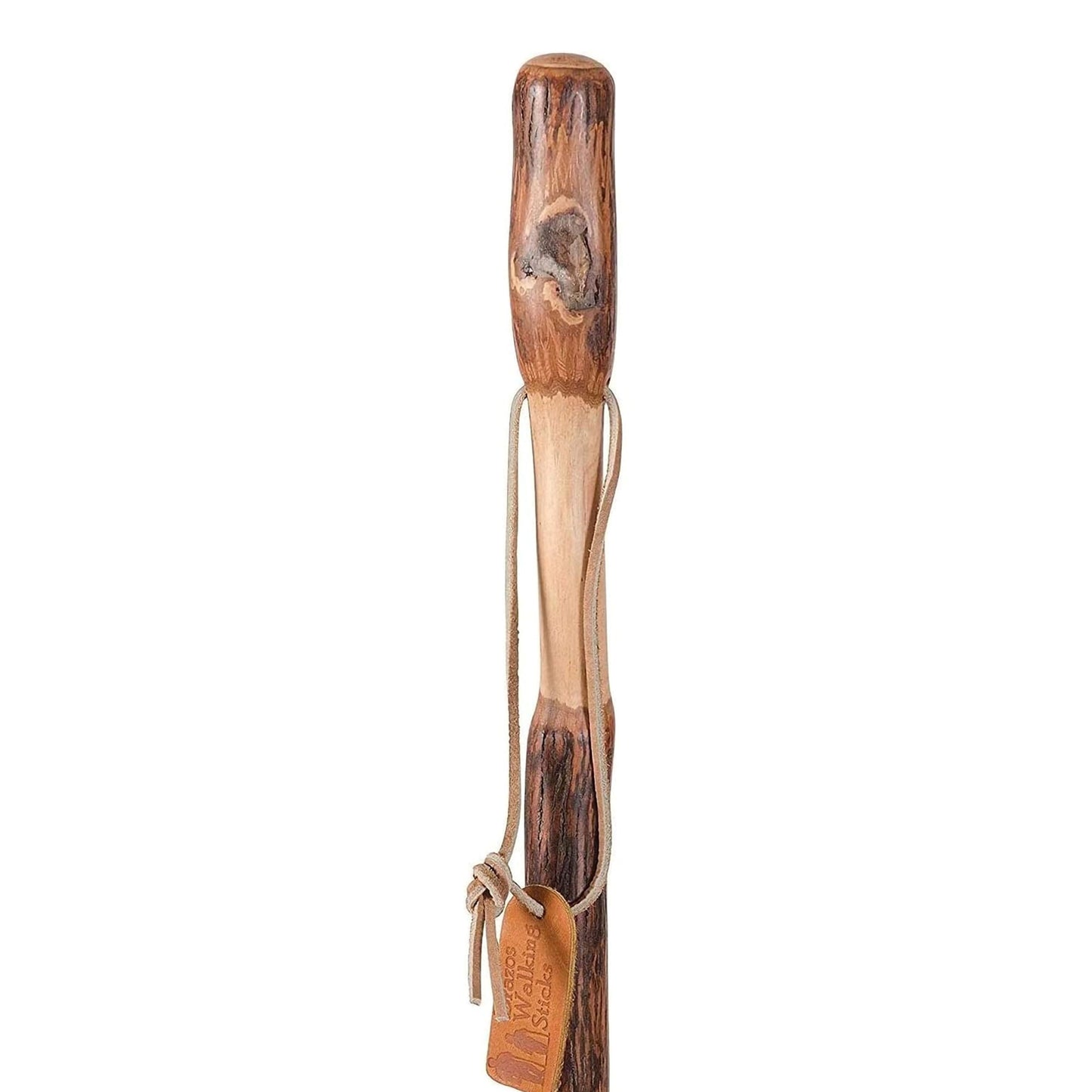 Walking Stick Brazos Twisted Wood 58 Inch Height Hickory