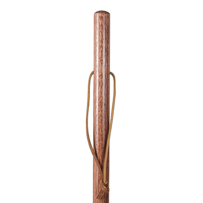 Walking Stick Brazos Twisted Backpacker Wood 58 Inch Height Red Oak