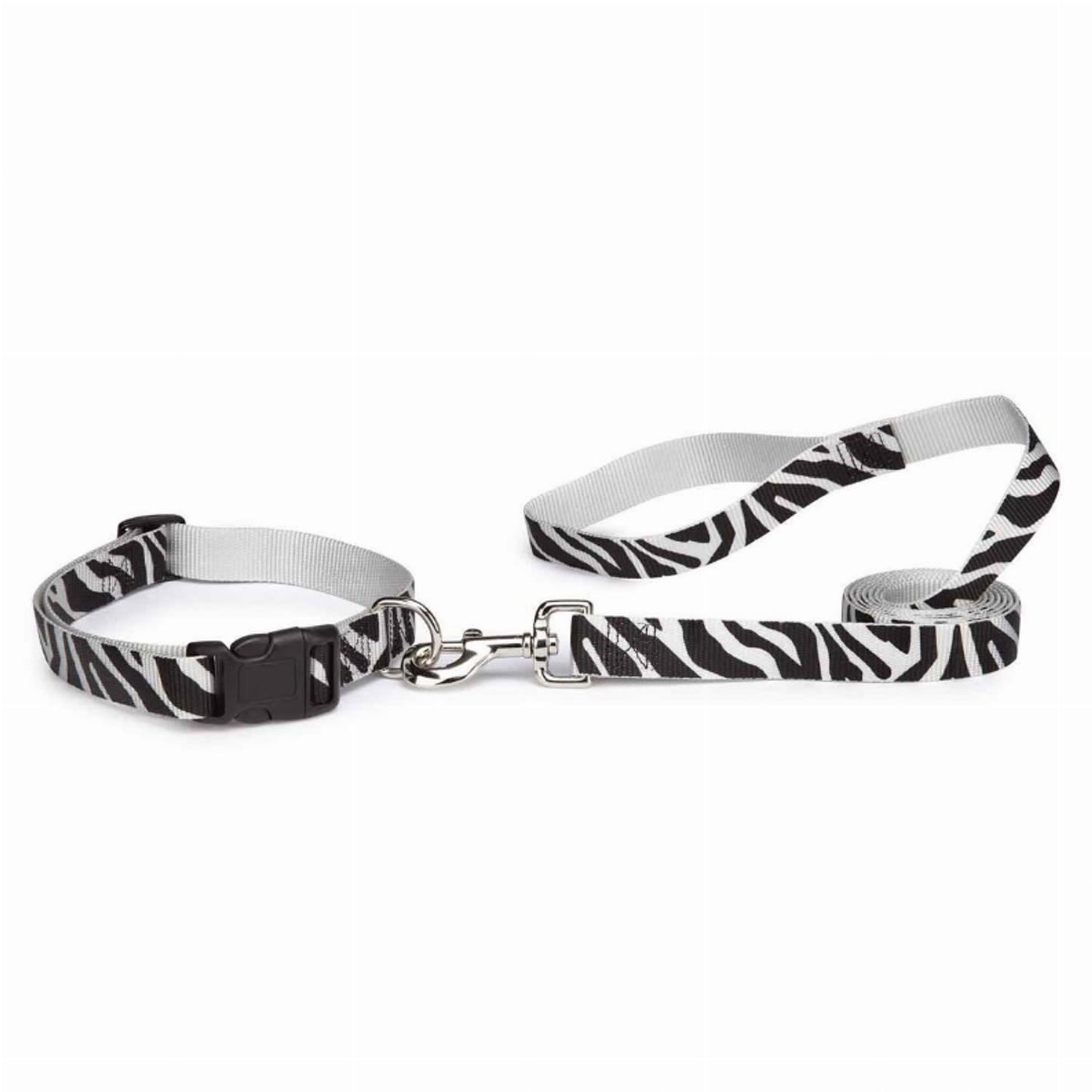 CC Animal Print Lead 6Ftx1In Zebra