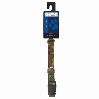 CC Camo Collar 10-16In Grn