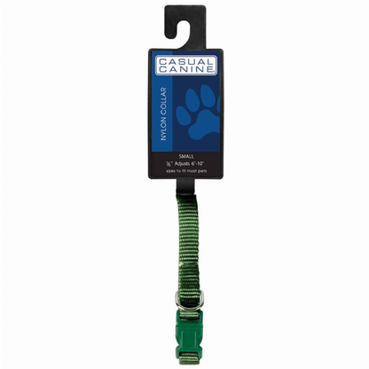 CC Dog Collar 6-10In DkG