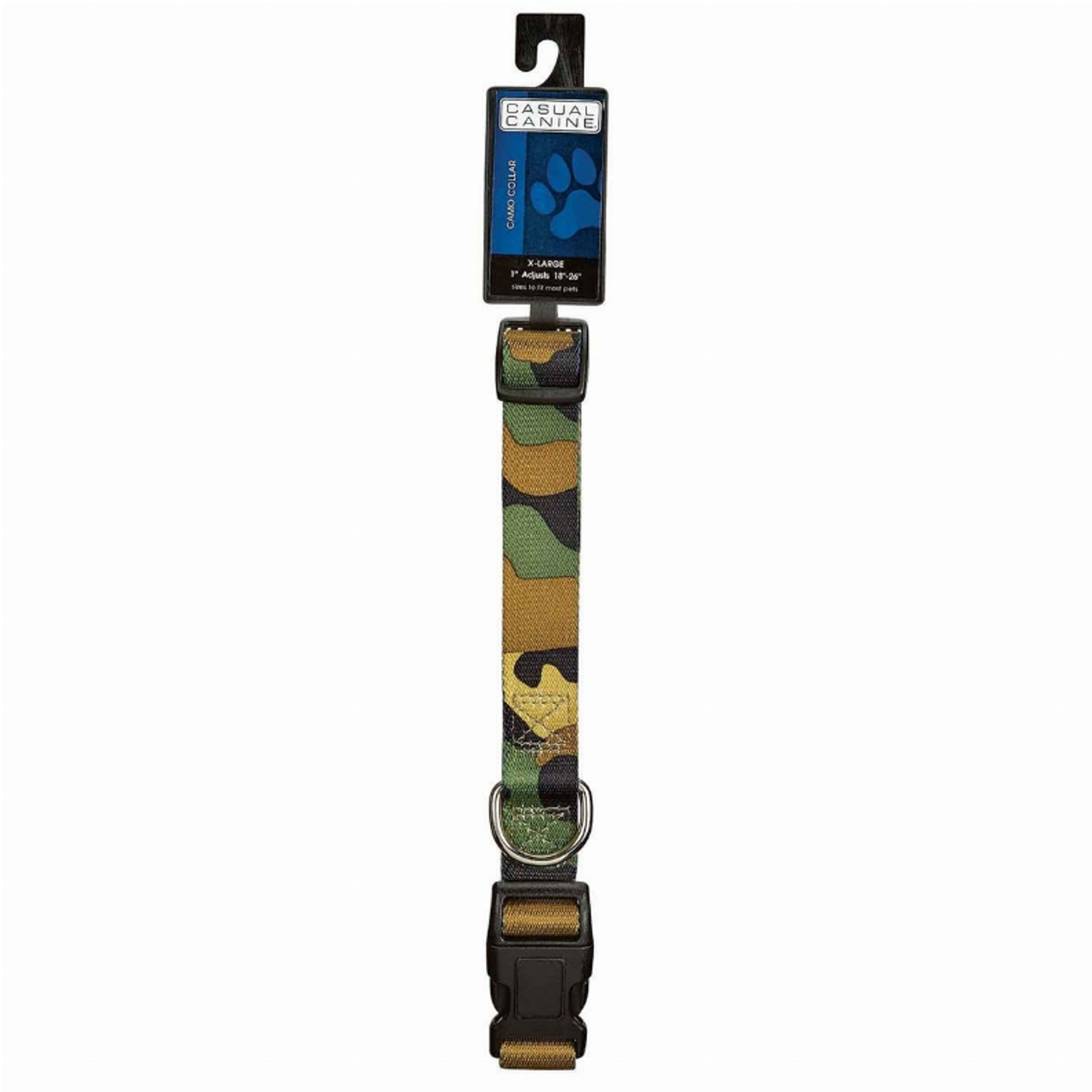CC Camo Collar 18-26In Grn