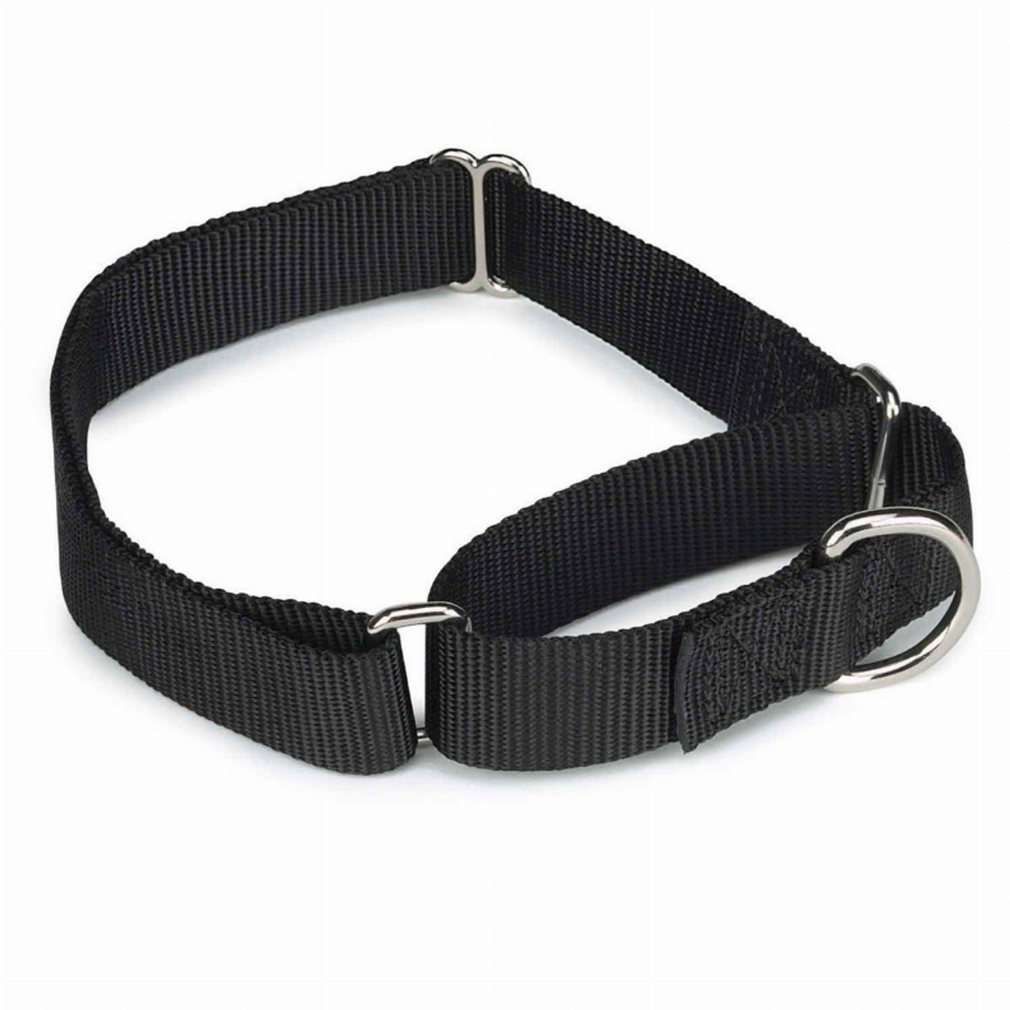 GG Nylon Martingale Collar 14-20In Blk