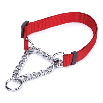 GG Martingale Collar 16-24In Red