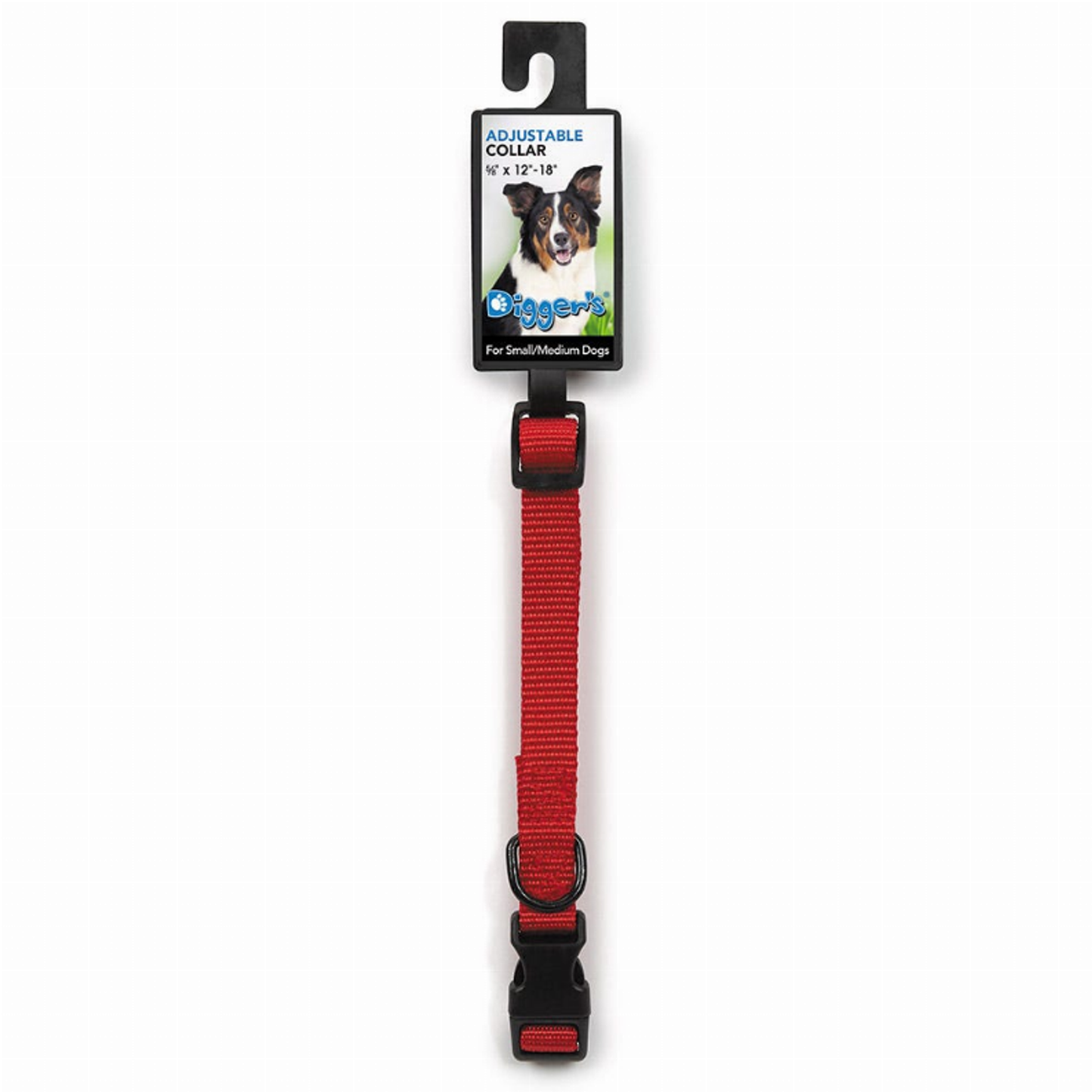 DGR 1in Adjustable Collar Red