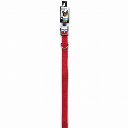 DGR 1in Dbl Nylon Collar 26in Red