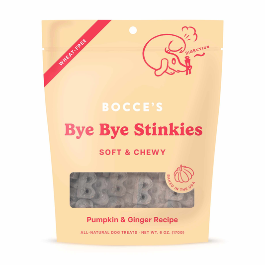 Bocce's Bakery Dailies Bye Bye Stinkies Soft & Chewy Dog Treats 6oz