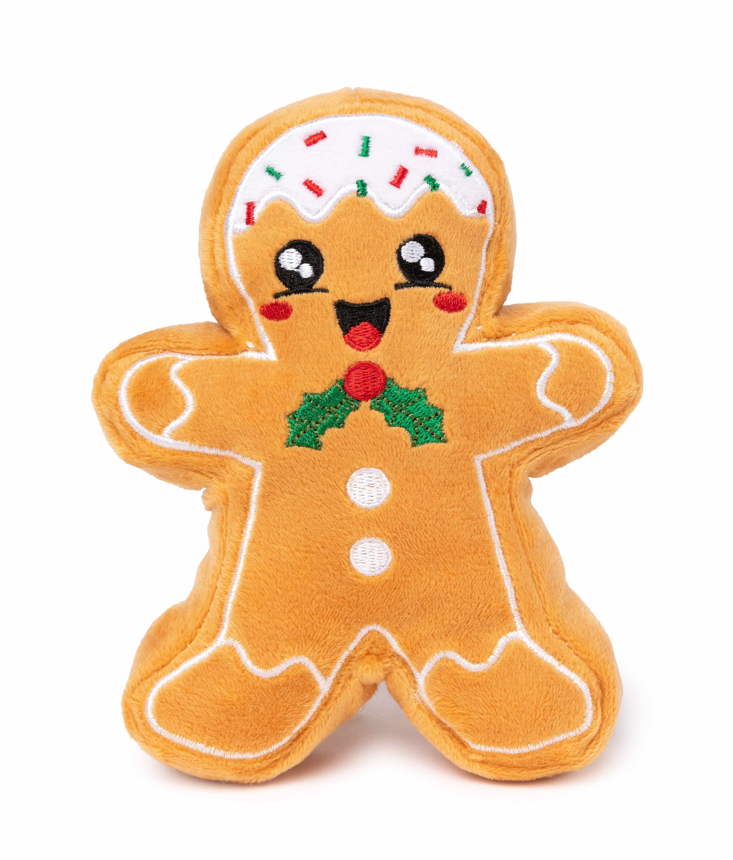 FuzzYard Fred The Gingerbread Plush Dog Toy