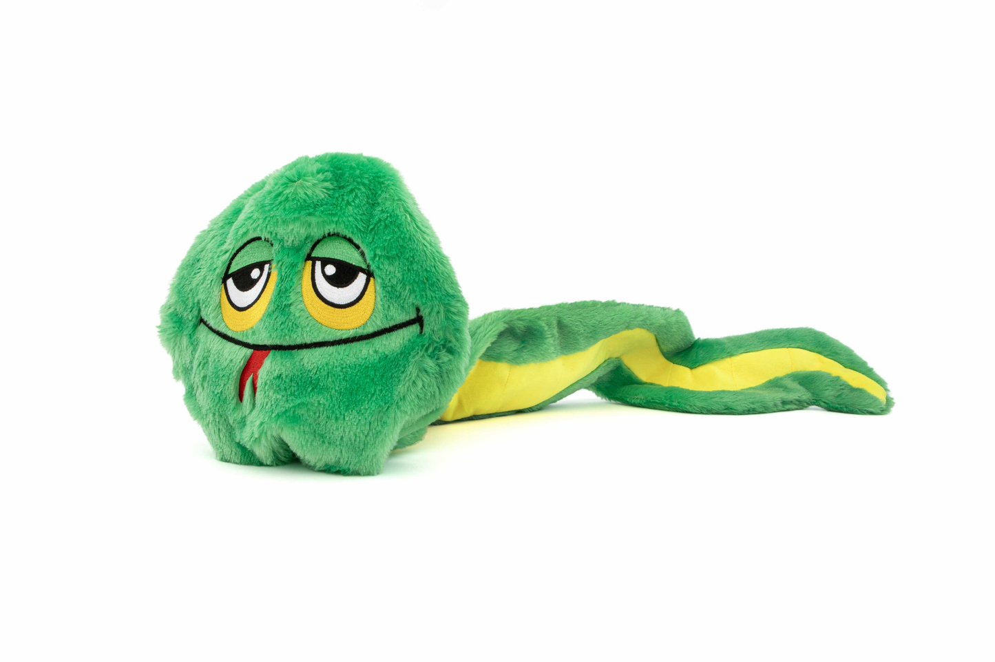 GURU Pet Company Hide-A-Tail Green Snake Interactive Plush Dog Puzzle Toy