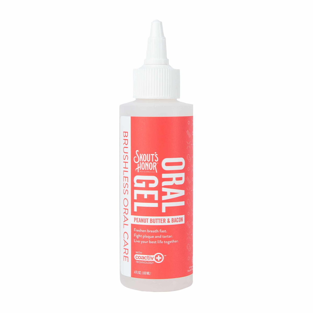 Skout's Honor Oral Gel: Peanut Butter & Bacon 4oz