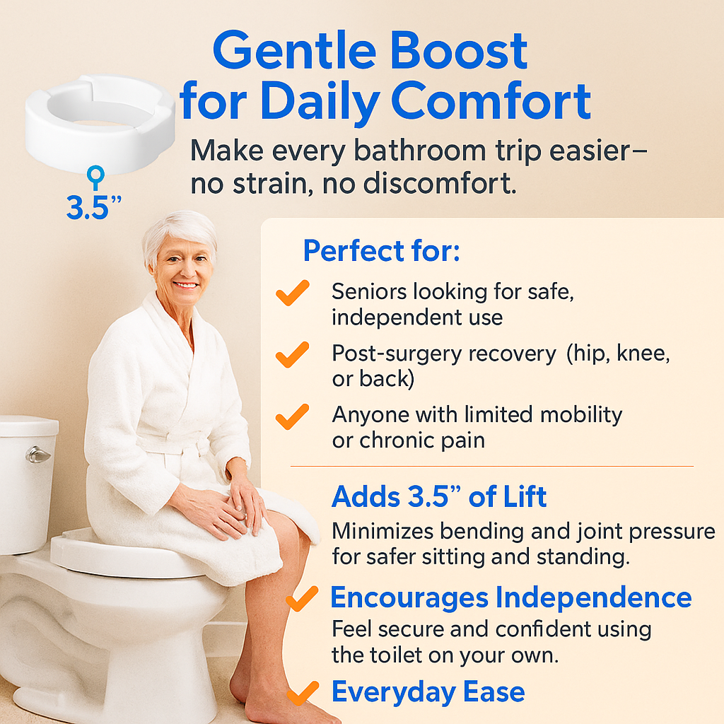 Great Health Toilet Seat Riser