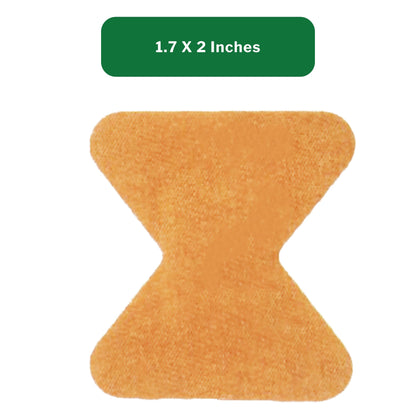 Adhesive Strip McKesson 1.7 X 2 Inch Fabric Fingertip Tan Sterile, Packaging Type- Box