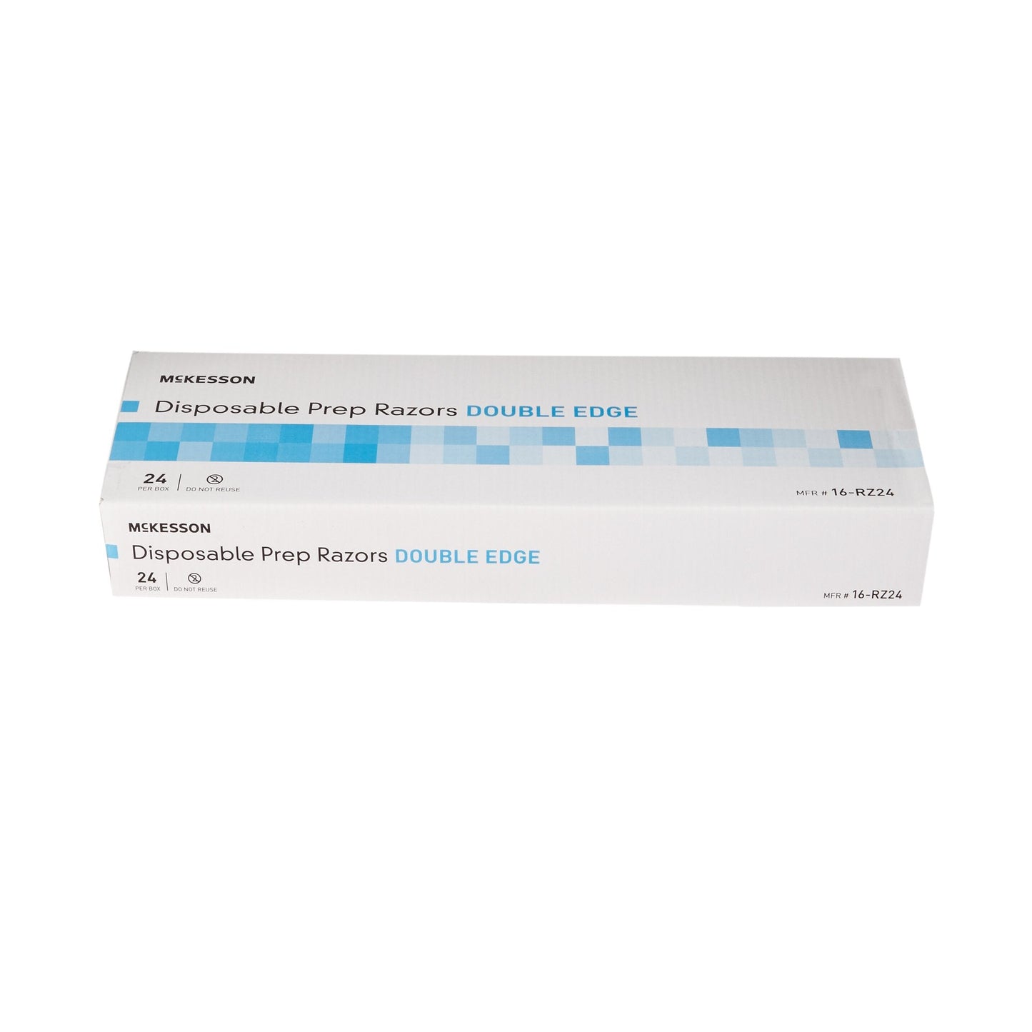 Surgical Prep Razor McKesson Double Edge Single Blade NonSterile Disposable, Packaging Type- Box