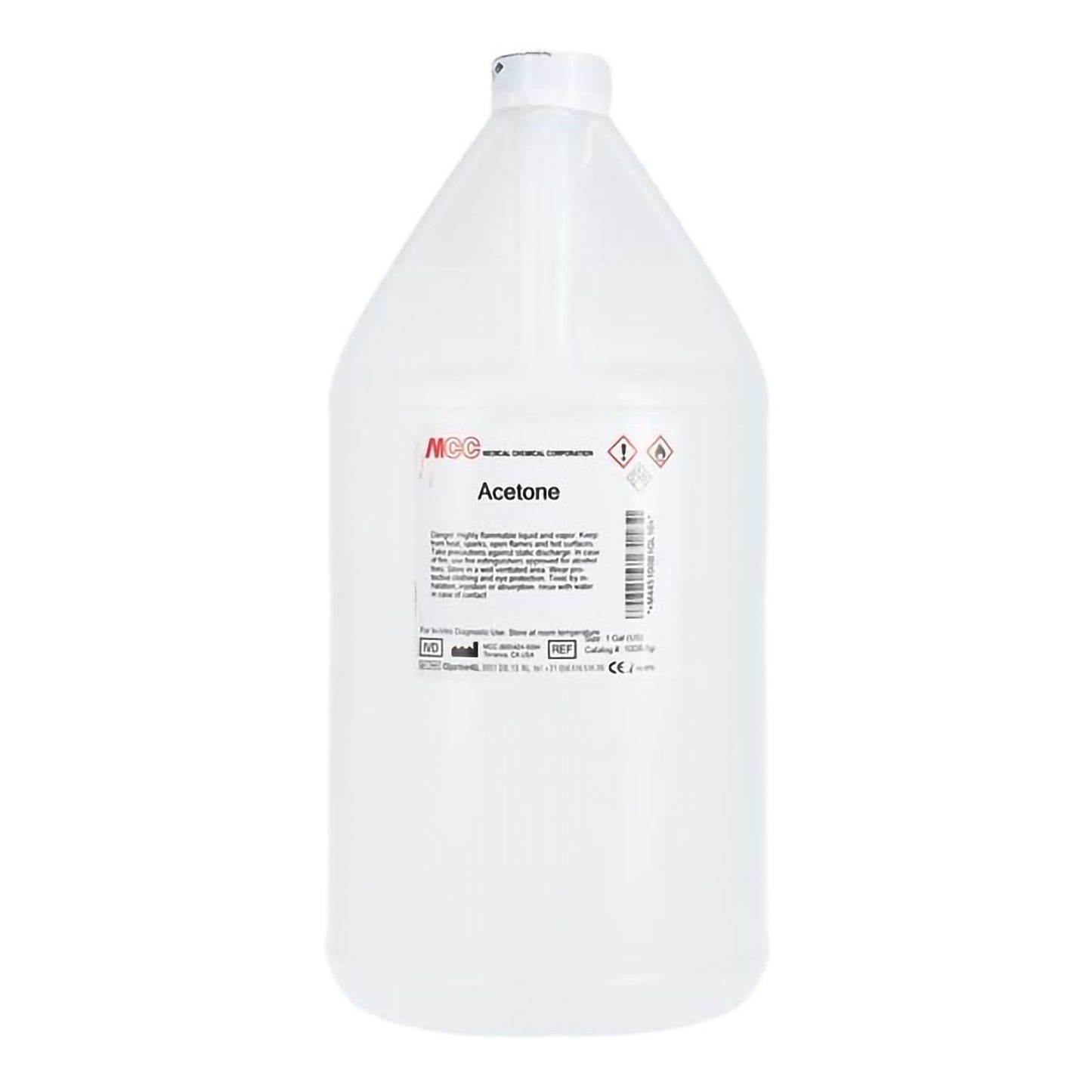 Chemistry Reagent Acetone Alcohol Solvent 100% v/v 1 gal.