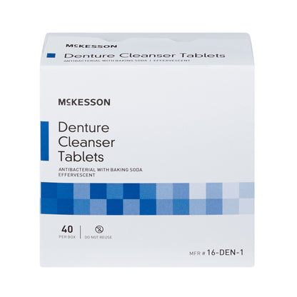 Denture Cleaner McKesson Unflavored, Packaging Type- Box