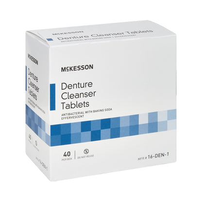 Denture Cleaner McKesson Unflavored, Packaging Type- Box