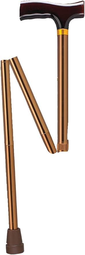 Folding Cane drive™ Aluminum 33 to 37 Inch Height Bronze