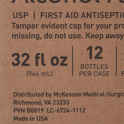 Antiseptic McKesson Brand Topical Liquid 32 oz. Bottle, Packaging Type- Each