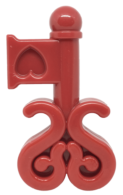 MKB Key to My Heart Ultra Durable Nylon Dog Chew Toy for Aggressive Chewers