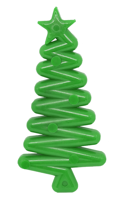 MKB Christmas Tree Ultra Durable Nylon Dog Chew Toy for Aggressive Chewers