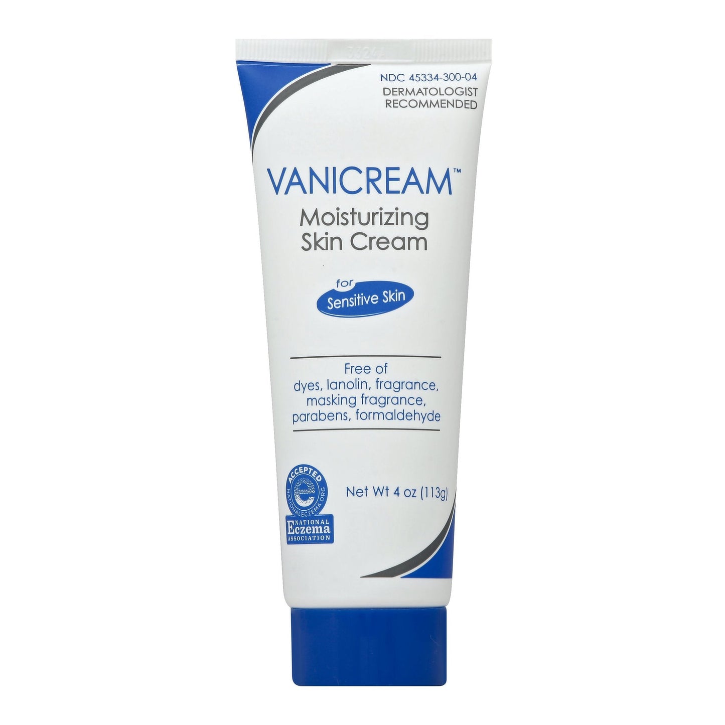 Hand and Body Moisturizer Vanicream 4 oz. Tube Unscented Cream, Packaging Type- Each