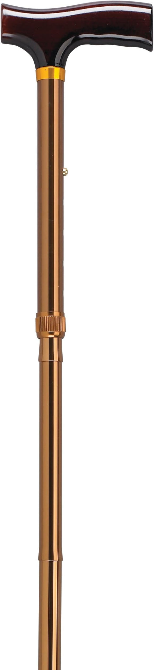 Folding Cane drive™ Aluminum 33 to 37 Inch Height Bronze