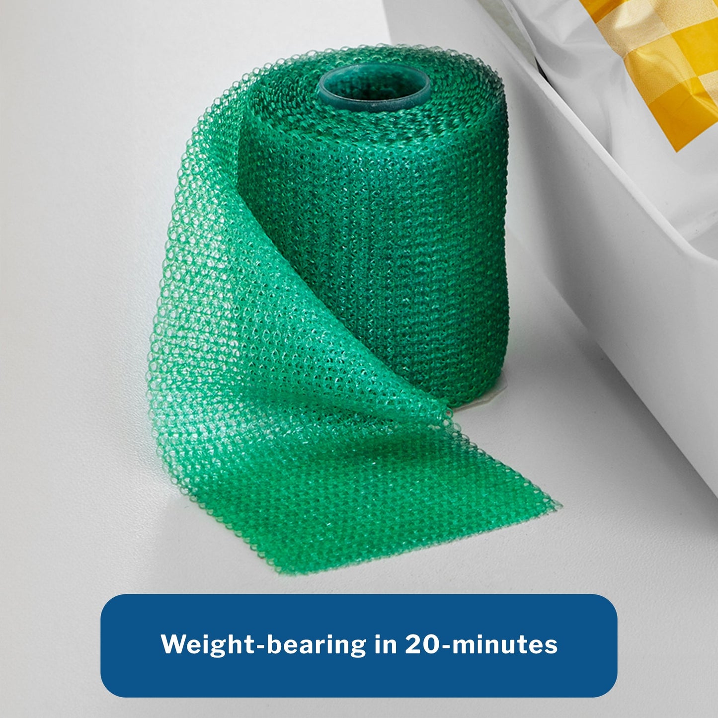 Cast Tape McKesson 2 Inch X 12 Foot Fiberglass Green, Packaging Type- Box