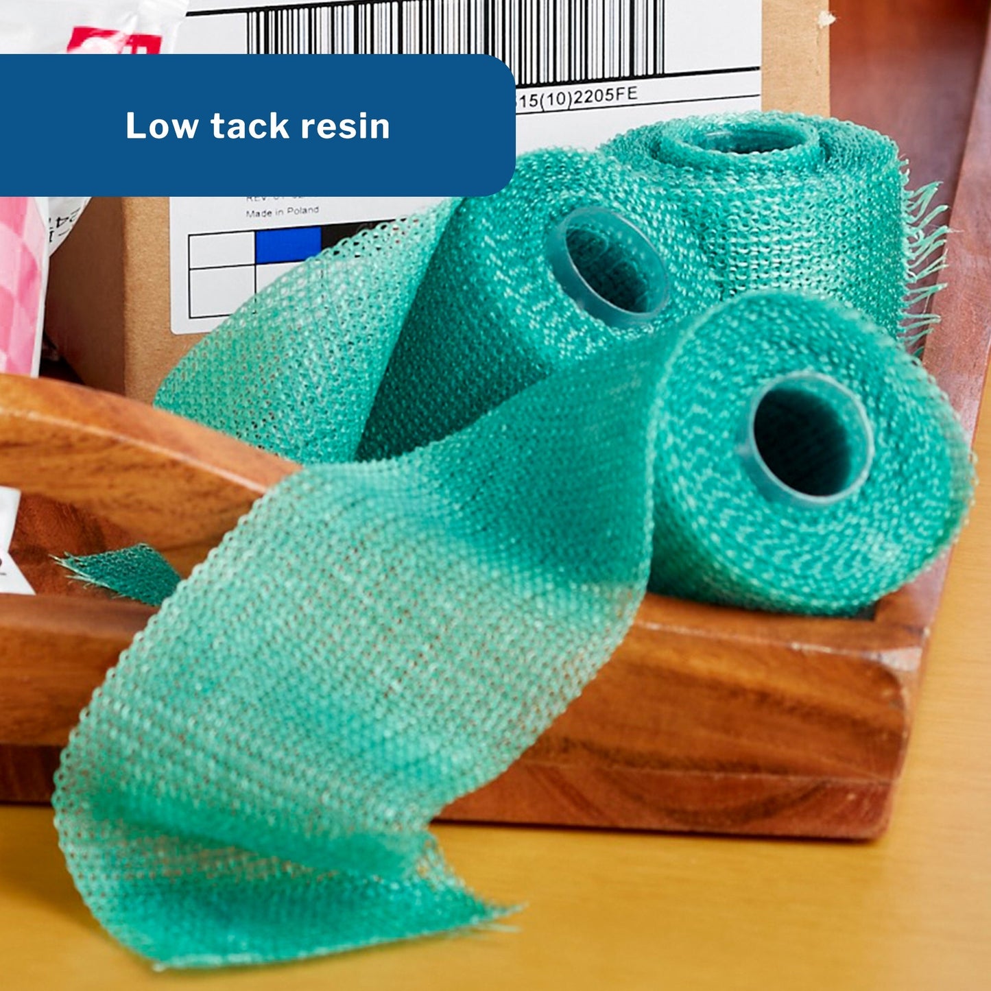 Cast Tape McKesson 3 Inch X 12 Foot Fiberglass Green, Packaging Type- Box